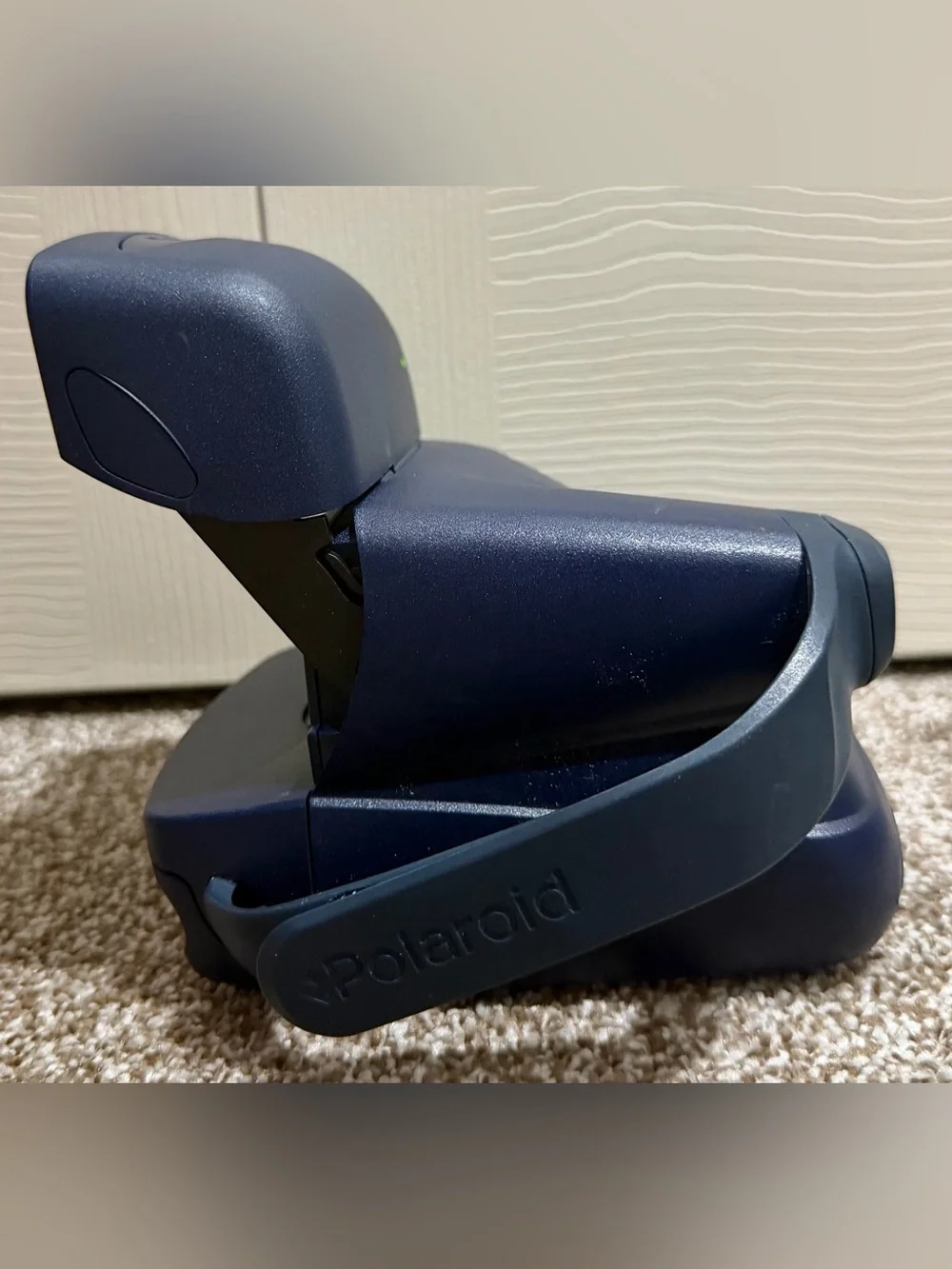 Vintage Polaroid One Step Express Navy Blue 600 Instant Film Camera